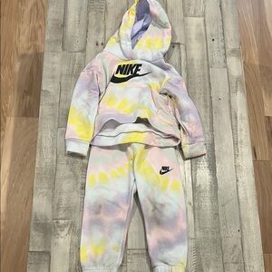 Nike Kids Pastel Tie-Dye Joggers 1-2 years